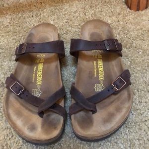 Birkenstock sandals brown size 40 US 9.5-10